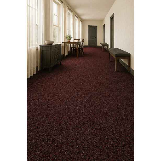 Čistící zóna Robust 139 červená, šíře 200 cm, šíře 1,35m,2m, červená, pvc, chodba / předsíň, Rinos bv