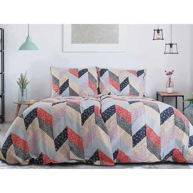Povlečení z Renforcé bavlny NICE barevné Rozměr povlečení: 2 ks 70 x 90 cm | 200 x 220 cm