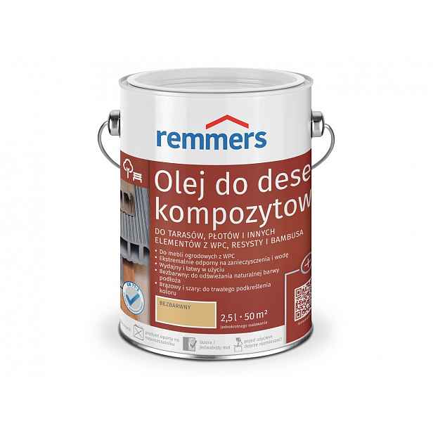 Remmers Olej Na Kompozitní Prkna 2.5 L Bezbarvý