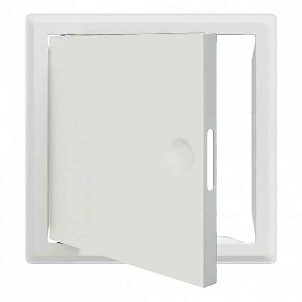 vidaXL Přístupový panel Bílá 33 x 33 x 3 cm Ocel