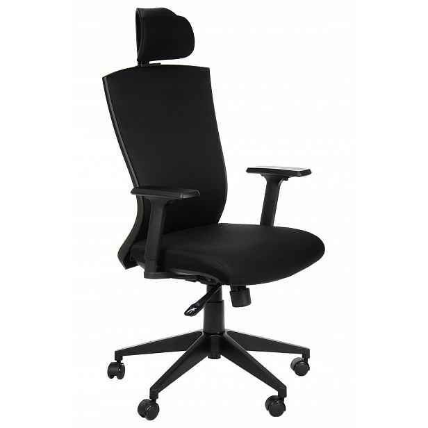 Otočné pracovní křeslo HG-0004F Černé