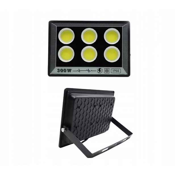 Halogenová 300W Lampa Do Garáže Zahrady Na Fasádu 300W IP66 Na Roky Diody Cob