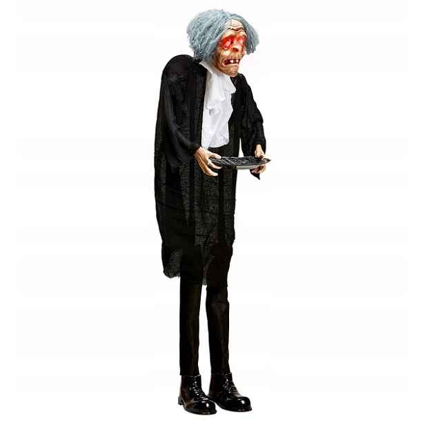 Dekorace Lokaj Sluha Komorník Interaktivní Halloween 120 cm