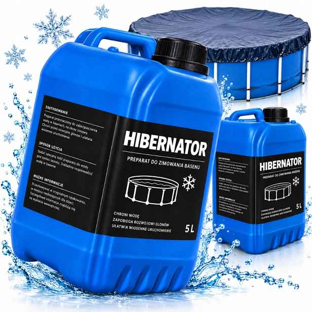 Hibernator 5 L Pro Zazimování Bazénu, Kapalina Proti Usazeninám, Bazénová Chemie