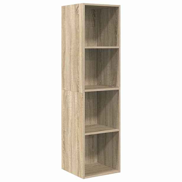 vidaXL Nástěnná TV skříňka dub sonoma 37 x 37 x 142,5 cm dřevotříska