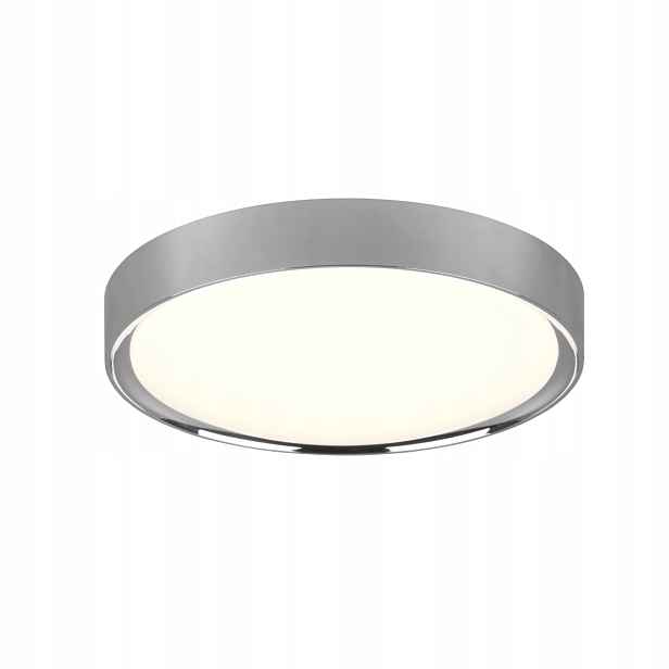 Lampa do koupelny stropní svítidlo kulatý stříbrná Trio