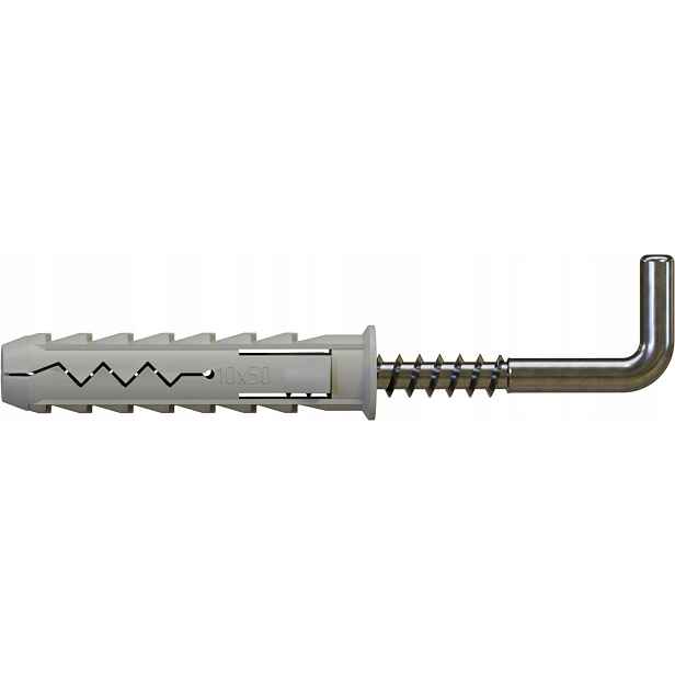 Rozpěrné hmoždinky s rovným hákem 12/6,5x65 mm Stalco KHP12 100 ks