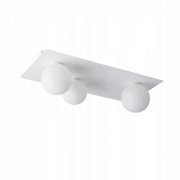 Stropní Svítidlo Stropní Svítidlo Lustr Argon Bílý Sklo 3xG9 62 cm Sigma Lighting