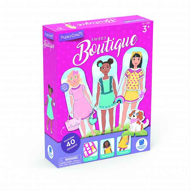 Educational insights PaperCraft Sweet Boutique - papírový butik