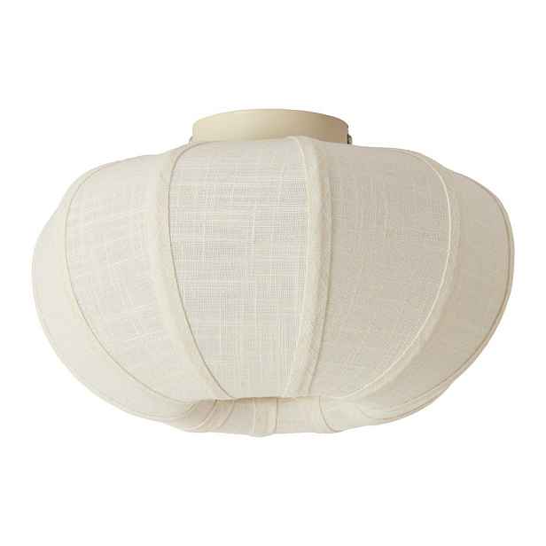 Krémové stropní svítidlo s textilním stínidlem ø 30 cm Zosia – Light & Living