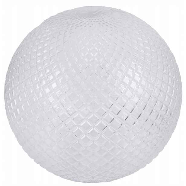 Skleněná Lampička Pro Stropní Závěsnou Lampu Cannes Bezbarvá, Kulička 25 CM