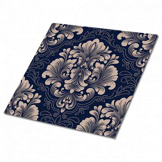 TULUP SAMOLEPICÍ OBKLADY NA STĚNU 9 ks 30x30 cm Damaškový vzor