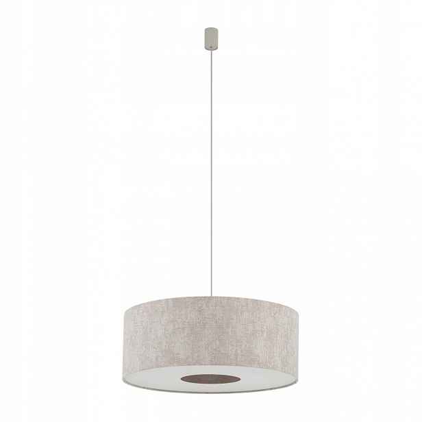 Závěsná lampa Cedro M béžová 1xE27 Do Jídelny Obývacího Pokoje Ložnice Se Stínítkem