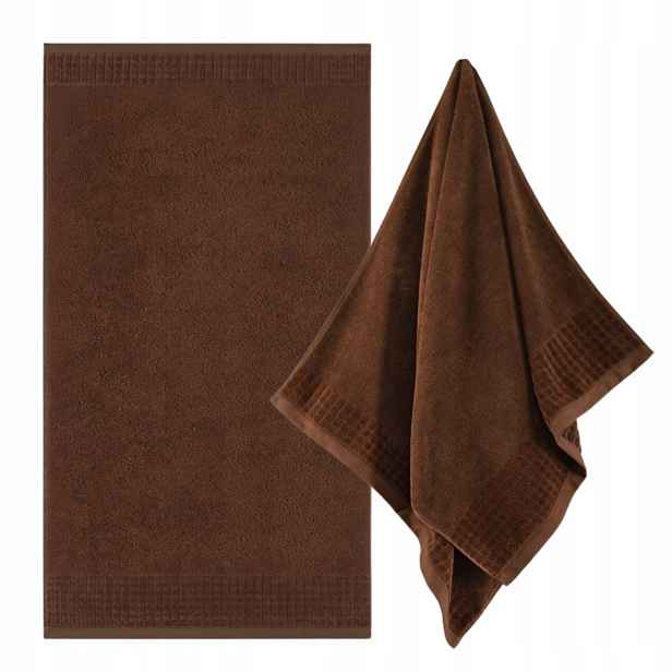Zwoltex PAULO3 Ab Ručník velký bavlněný hnědý 500g 70x140cm