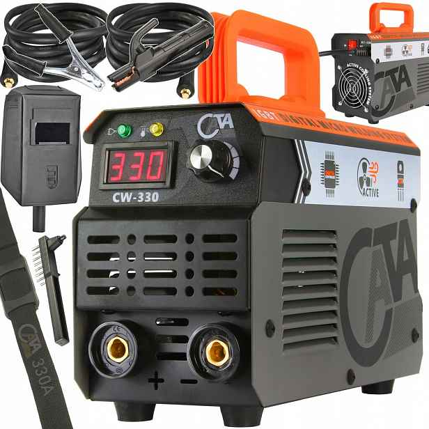 Invertorová Svářečka 330A LCD Mma Tig Cata Je Robustní