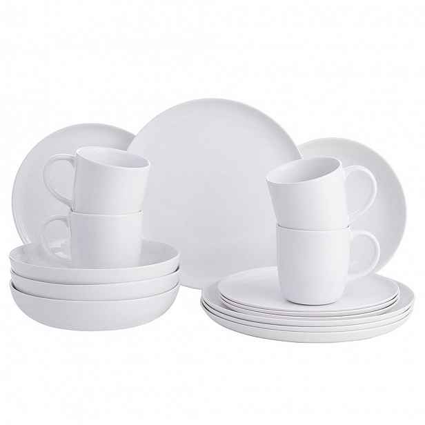 Butlers NATIVE Sada nádobí 16 ks - bílá