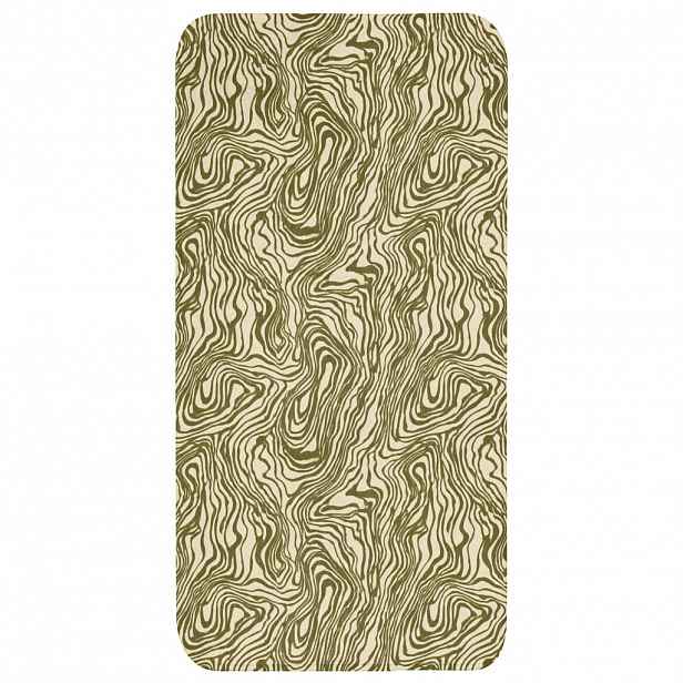 OnlyWow KOUPELNOVÁ PŘEDLOŽKA Abstraktní - Mramor - Zelený 60x120 cm