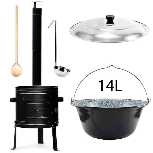 Perfect Home Set-21 Kotlíková souprava 14 L, 5 ks