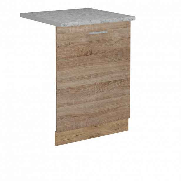 Vicco ČELNÍ PANEL MYČKY R-Line Sonoma 60 cm s pracovní deskou