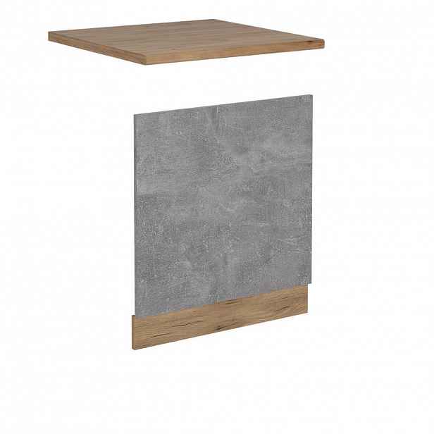 Vicco PŘEDNÍ PANEL R-Line Beton 60 cm , PD Dub