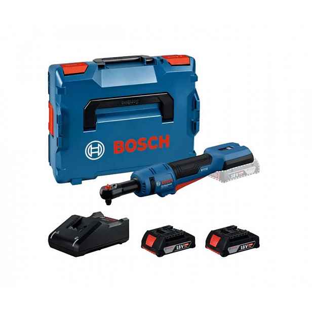 Bosch - 18V AKU ráčna GRC 18V-60, 2x aku 2,0 Ah Li-Ion, nabíječka 06019N8002
