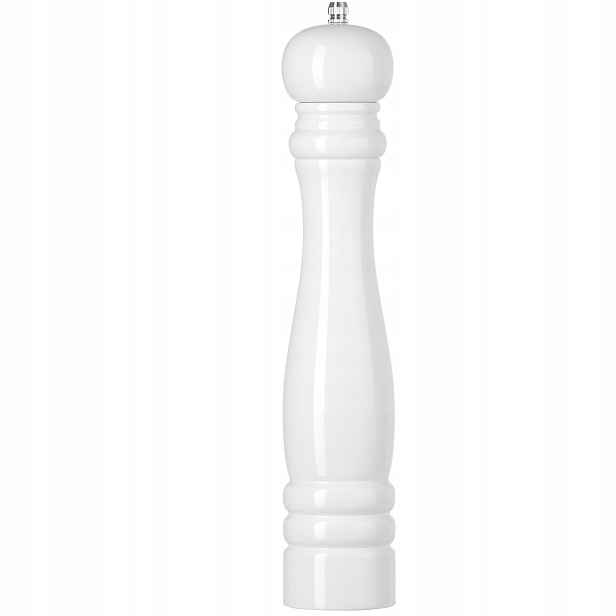 Dřevěný Mlýnek Na Sůl Bílý, Průměr 60 X 315 MM Hendi 469590