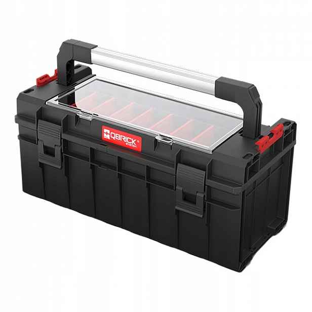 Qbrick System Pro 600 Expert s přihrádkami, velká skříňka na nářadí 22 l