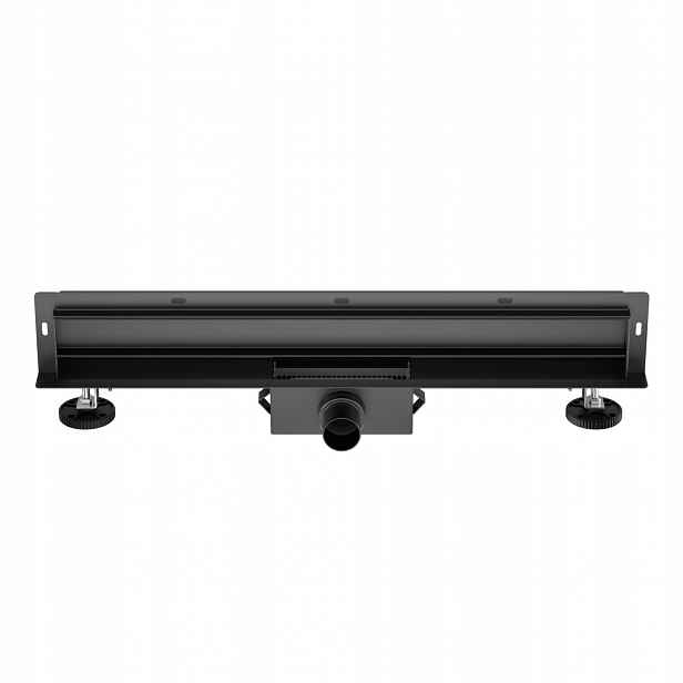Lineární odtok Balneo W-Drain Next 100 cm 2v1 černý oboustranný