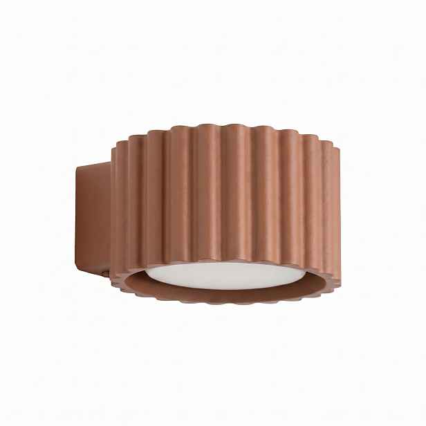 Nástěnné svítidlo Aura mocca Gx53 Lampa na zeď hnědá Osvětlení Sollux