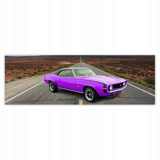 Plakáty 200x66 Fialový Chevrolet Ss