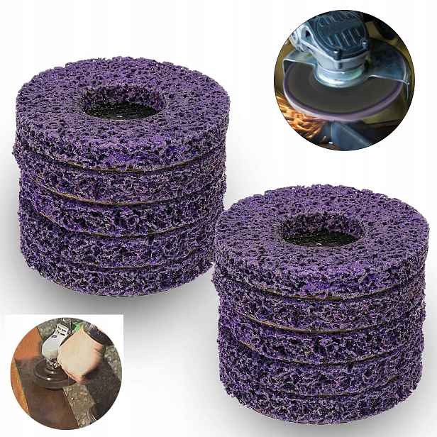10stk 125mm Diamantový Brusný Kotouč Lešticí Kotouč Fialový