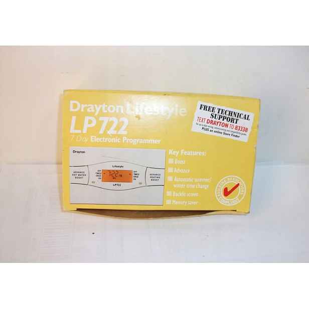 Drayton LP722 Programátor 7 Day Elektronický programátor
