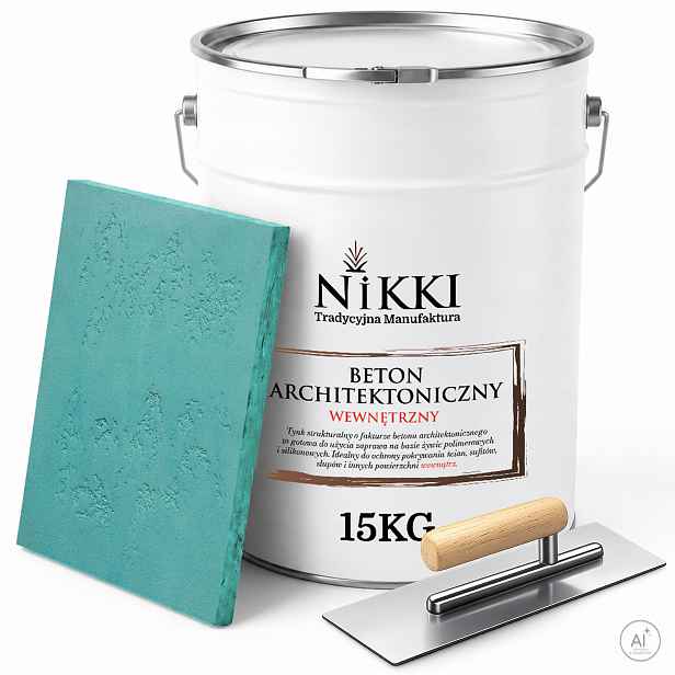 Architektonický beton dekorativní interiérový 15kg tyrkysový H1441 hladítko