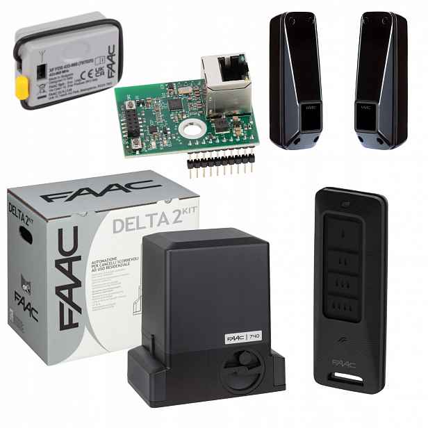 Faac Delta 2 Smart Xwbl Wifi Lan Automat pohon pro bránu dálkové ovládání Fds
