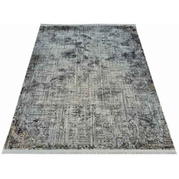 Koberec EXCLUSIVE 441 gray black 200x290 cm