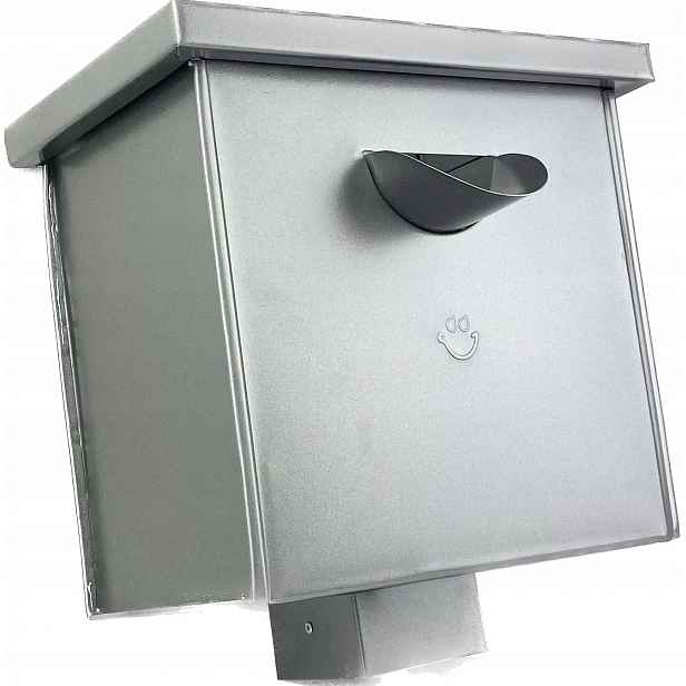 Odtokový koš pro trubky 80 x 80 mm Galeco OCEL2 Metalic tmavě šedý