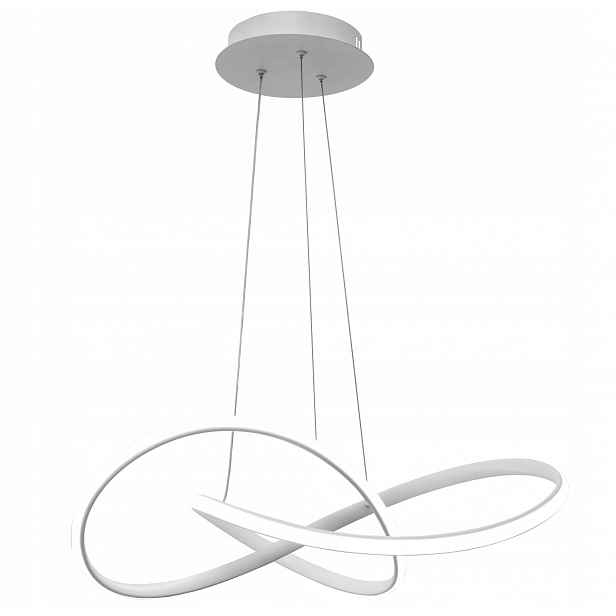 Závěsné Stropní Svítidlo Moderní Led Bílá 55 CM Dálkový Ovladač