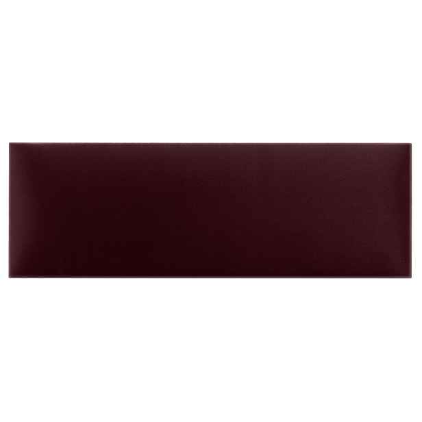 Čalouněný nástěnný panel různé rozměry x šířka 20 cm vínová obdélník MyBestHome Rozměr: 80x20 cm