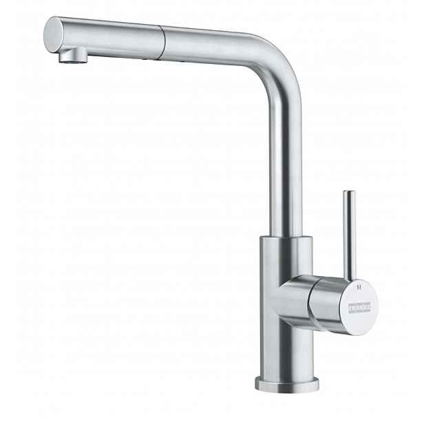 Franke Smart Glenda - Dřezová baterie FC 6986.501, s výsuvnou koncovkou, nerez 115.0706.986