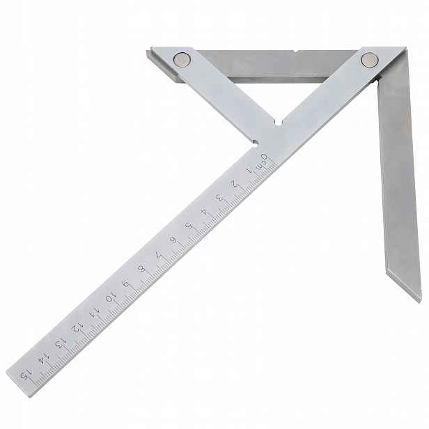 Středový Nastavitelný Úhloměr 150x130MM Středový Centrovač 4-90MM