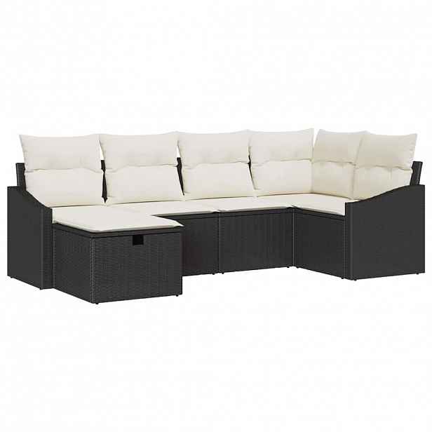 vidaXL Set pohovek 7 ks polyratan