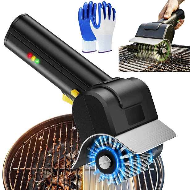 Kartáč na čištění grilu Barbecue Úzký mobilní