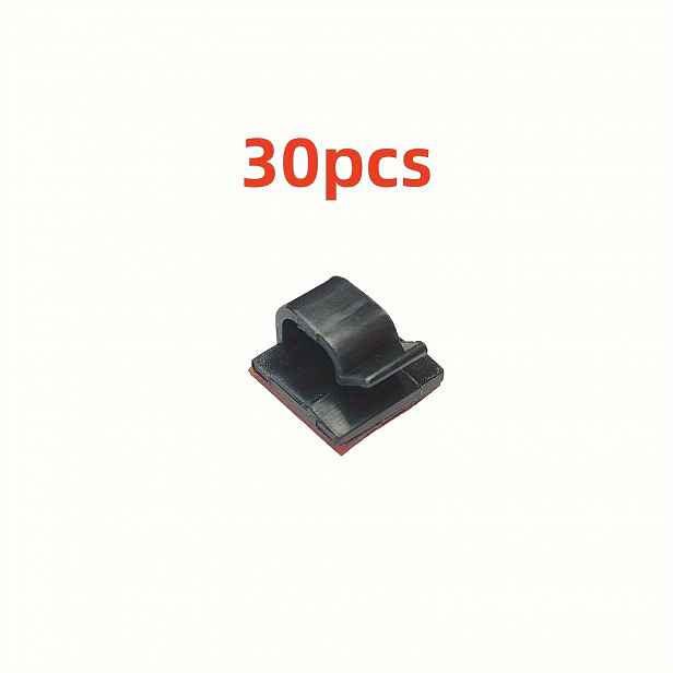 TEMU 50/30/10 ks akrylových lepicích kabelových držáků, stolní držáky USB, vhodné pro různé scénáře venkovní barevné světýlka, domácí dekorativní