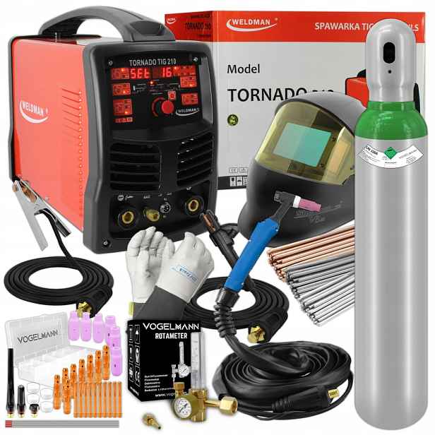 Weldman Tornado Tig Ac/dc 210 Puls Hf Svařovací stroj