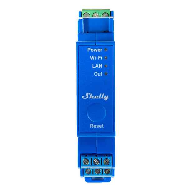 Relé Din Shelly Pro 1 Wi-Fi Bluetooth