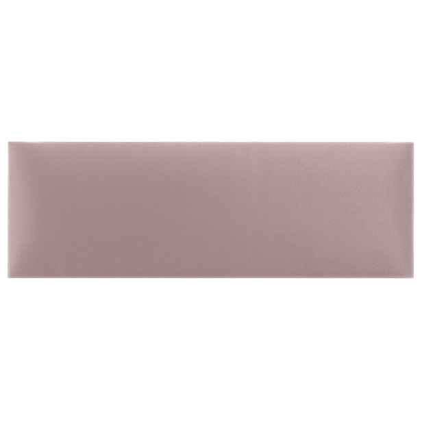 Čalouněný nástěnný panel různé rozměry x šířka 20 cm růžová obdélník MyBestHome Rozměr: 80x20 cm