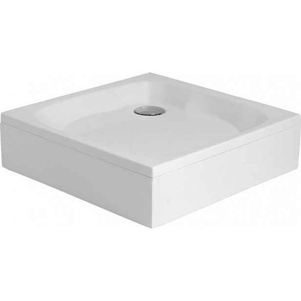 Sprchová vanička Nový Styl 80x80x8 Sifon Pouzdro