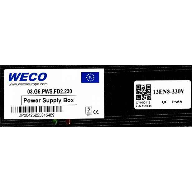 Weco 03.G5.PES.FD2.230 Napájecí Zdroj Světelné Clony Výtahu