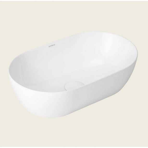 Umyvadlo Na Desku 50X30 CM Oválné Bílé Matné Uptrend Sparrow TR41385-U20