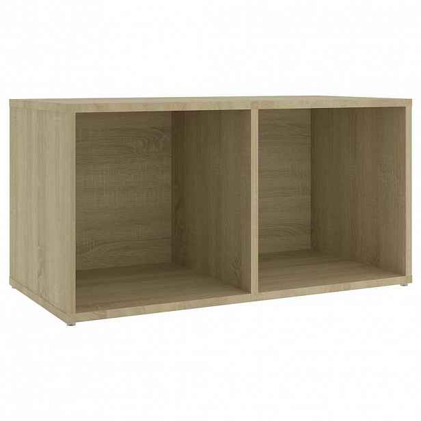 vidaXL TV stolek dub sonoma 72 x 35 x 36,5 cm kompozitní dřevo